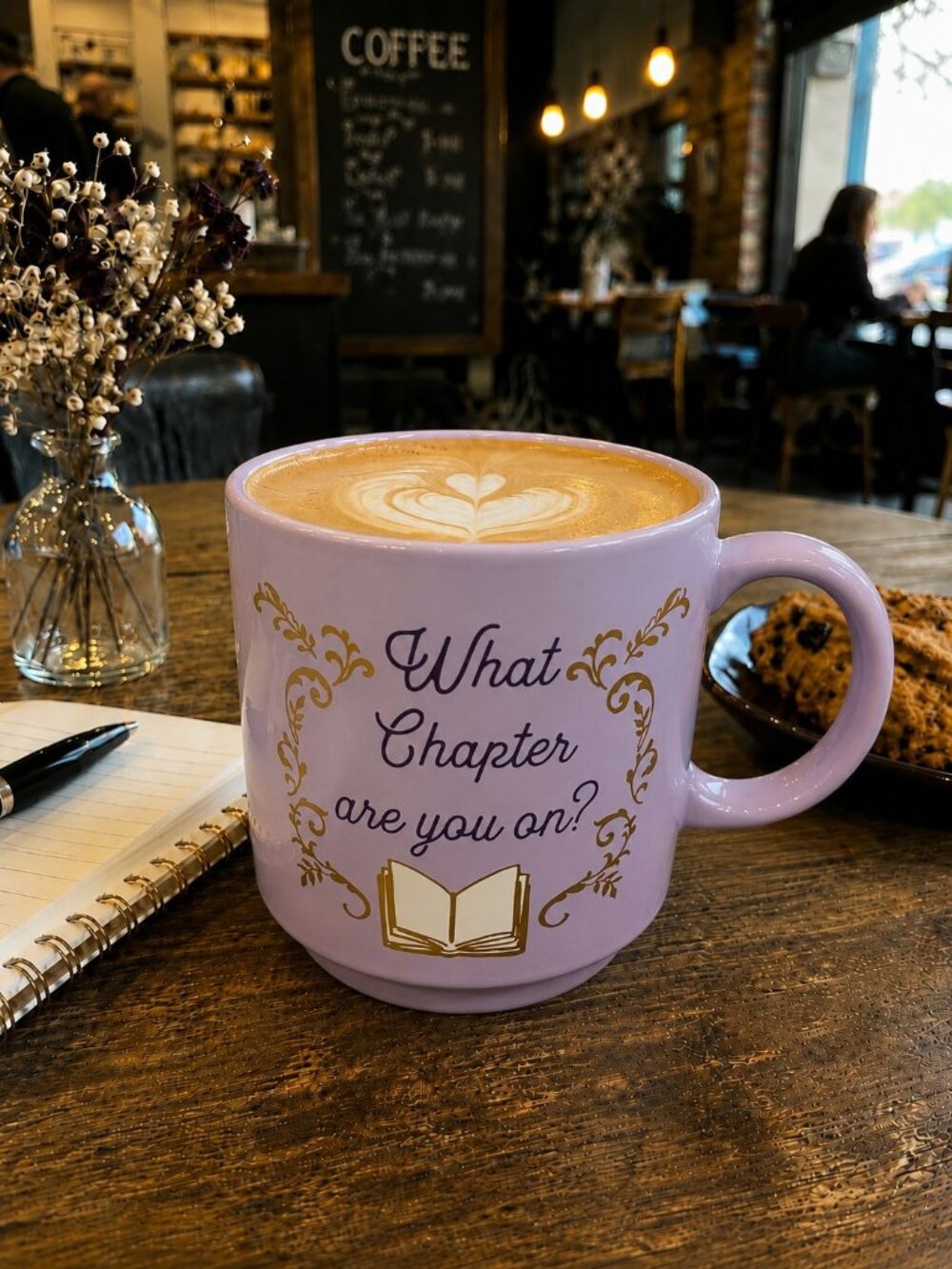 Book Club "What Chapter Are You On?" Cozy Mug